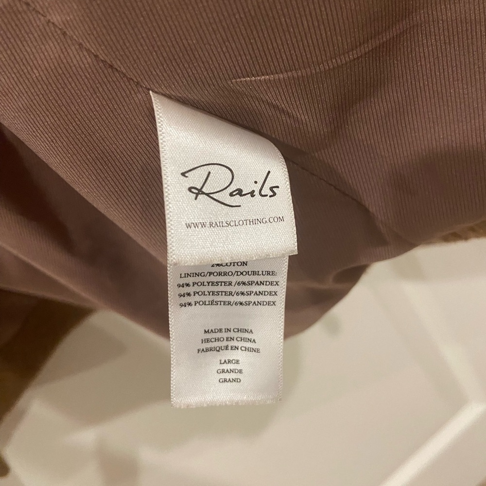 Rails Nadine Wool Blend Coat - L - Picture 11 of 13